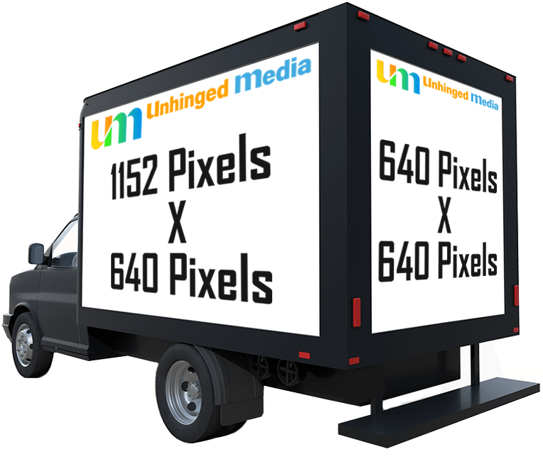 Truck pixel dimensions